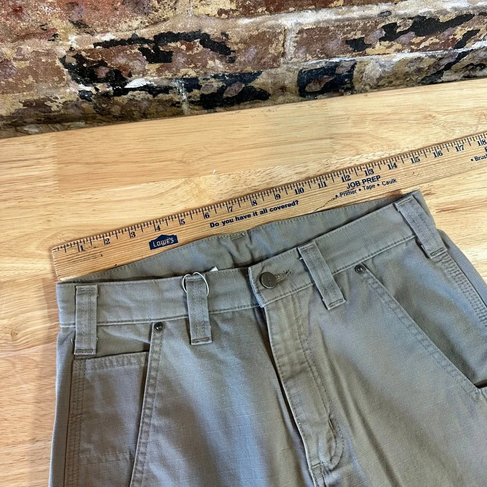 Carhartt B342 DES Cargo Pants Ripstop Workwear Men's Size 30x34 Desert